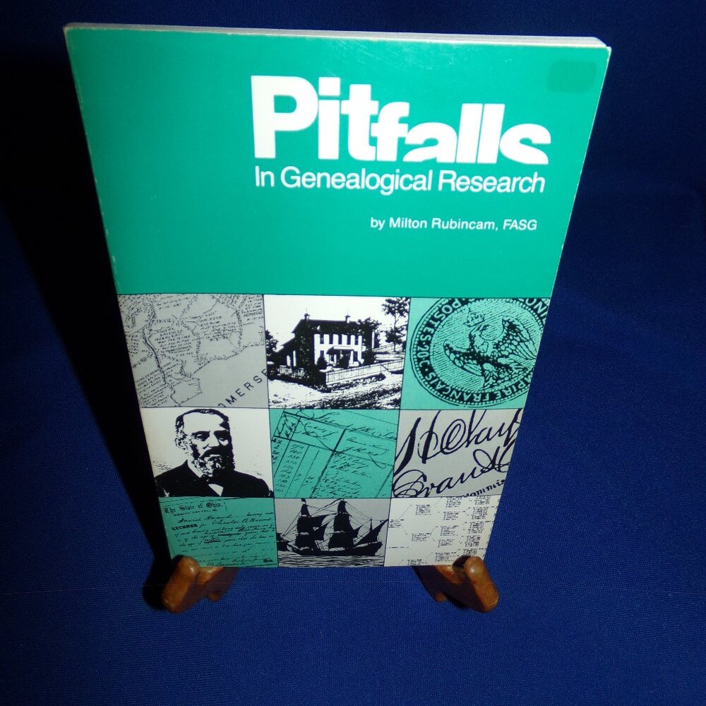 Pitfalls in Genealogical Research by Milton Rubincam - Softcover Genealogy Book